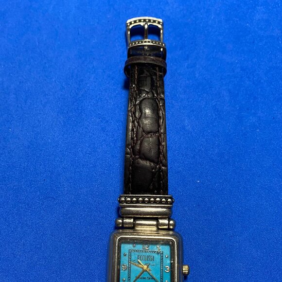 Ecclissi Sterling Silver Watch W \Bown Band - Picture 3 of 6